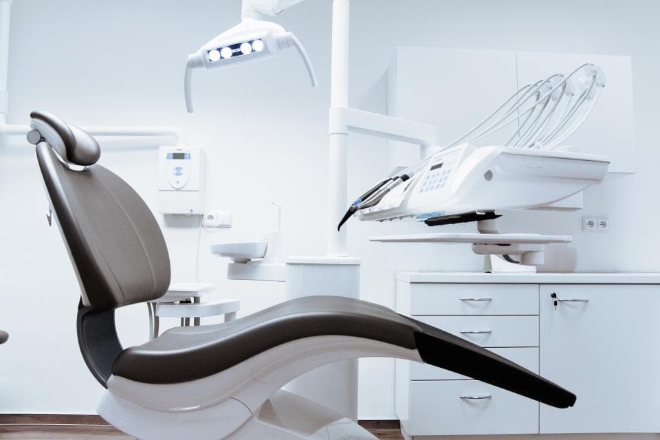 A calm, modern dental treatment room